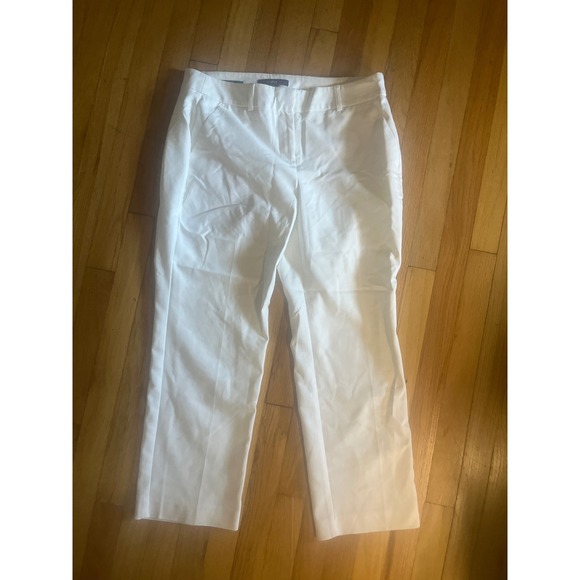 Apt. 9 Pants - Apt. 9 Torie White Dress Pants Womens 8PS Petite Straight Leg Stretch Trousers